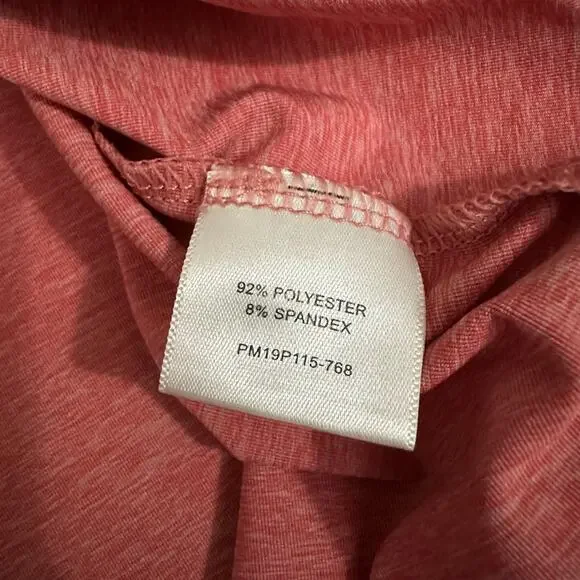 PETER MILLAR x MASTERS Polo Shirt Coral Pink Summer Comfort Golf Preppy - Picture 6 of 8